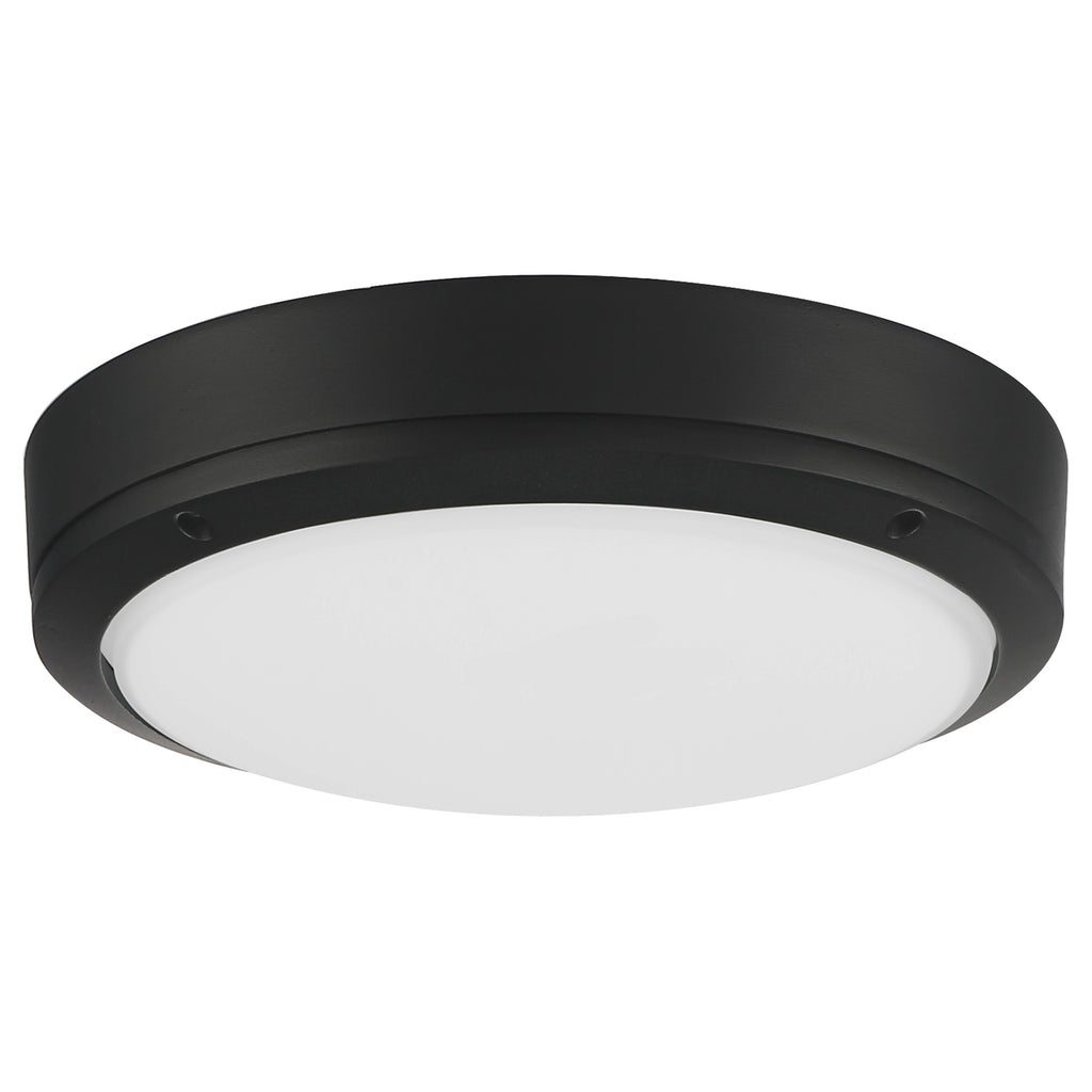 Rockaway Dual Voltage Outdoor LED Flush Mount