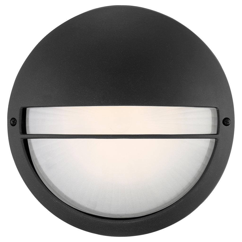 Clifton Outdoor LED Bulkhead, Black