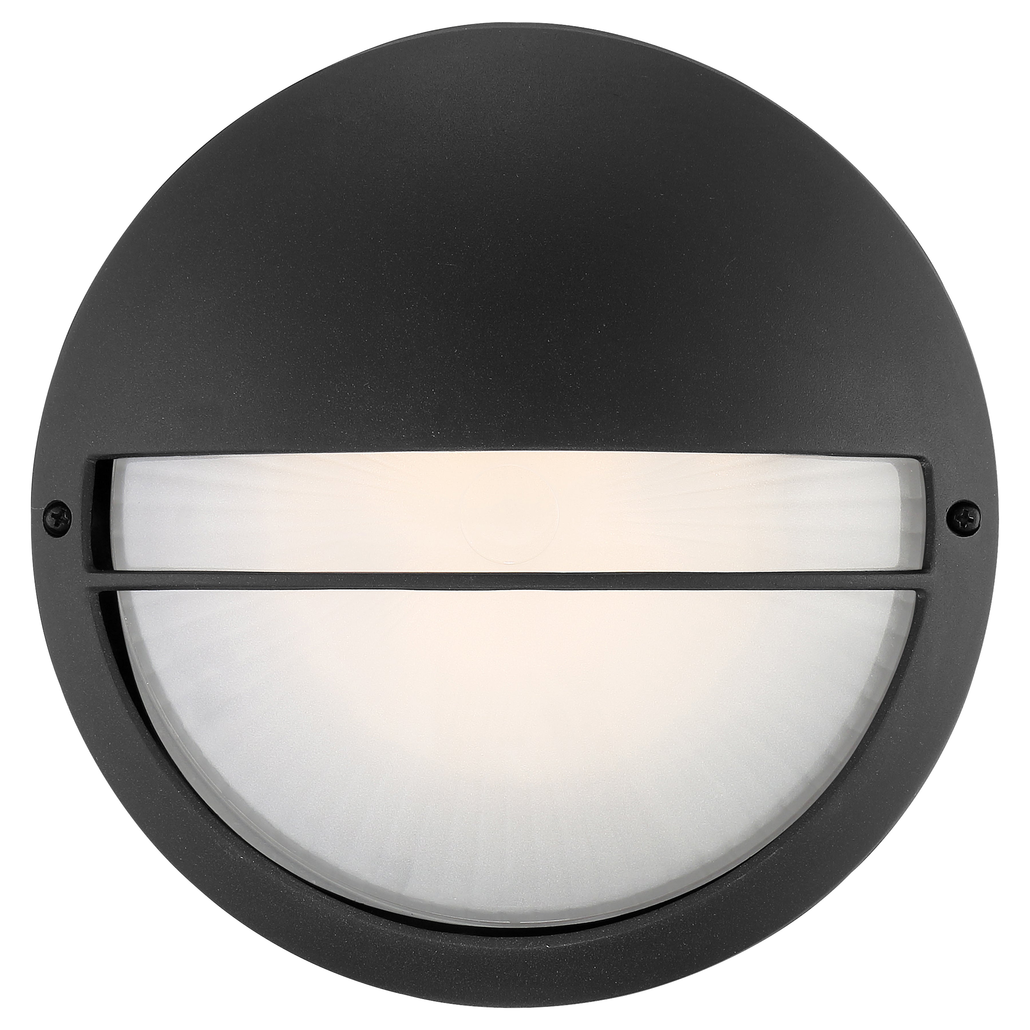 Clifton Outdoor LED Bulkhead, Black