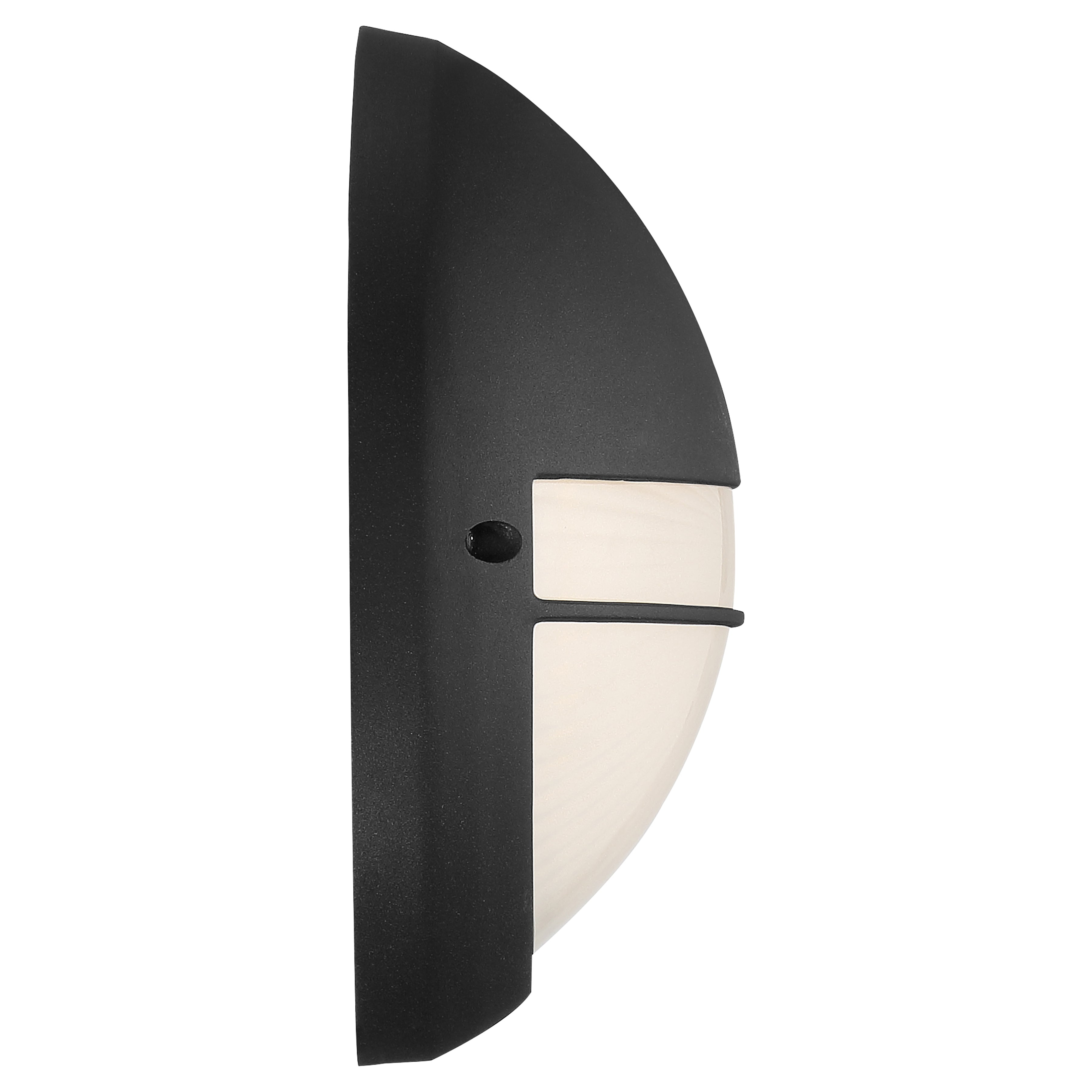 Clifton Outdoor LED Bulkhead, Black