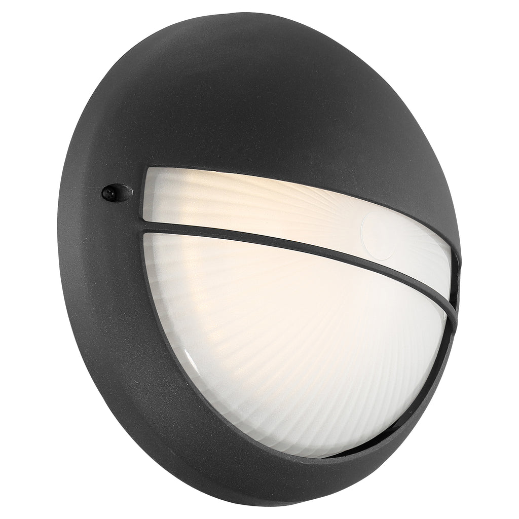 Clifton Outdoor LED Bulkhead, Black