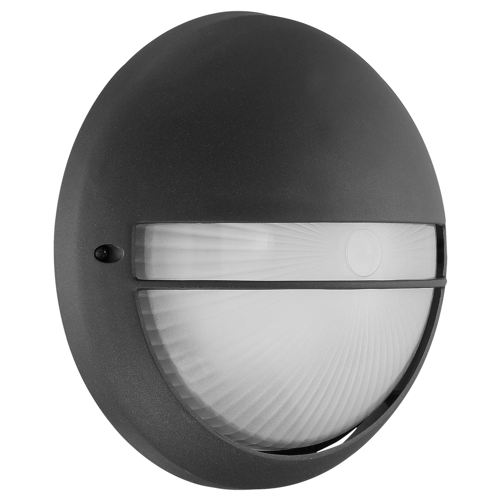 Clifton Outdoor LED Bulkhead, Black