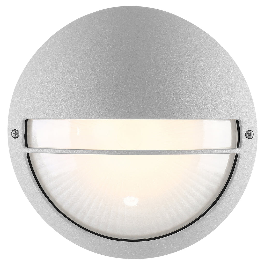Clifton Outdoor LED Bulkhead, Satin