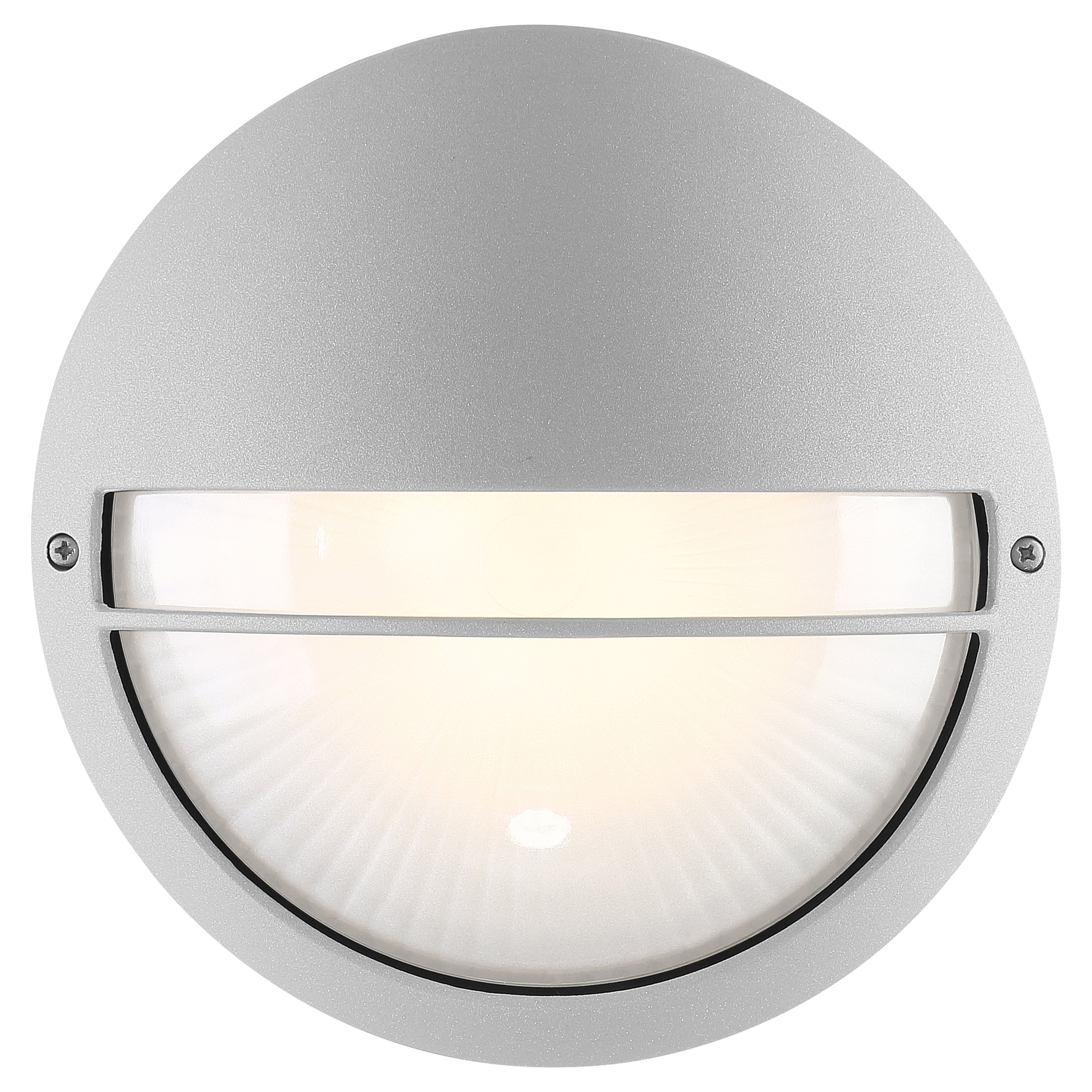 Clifton Outdoor LED Bulkhead, Satin