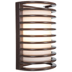 Access Lighting Bermuda 1 Light Outdoor Wall Mount, Bronze (20265MG)