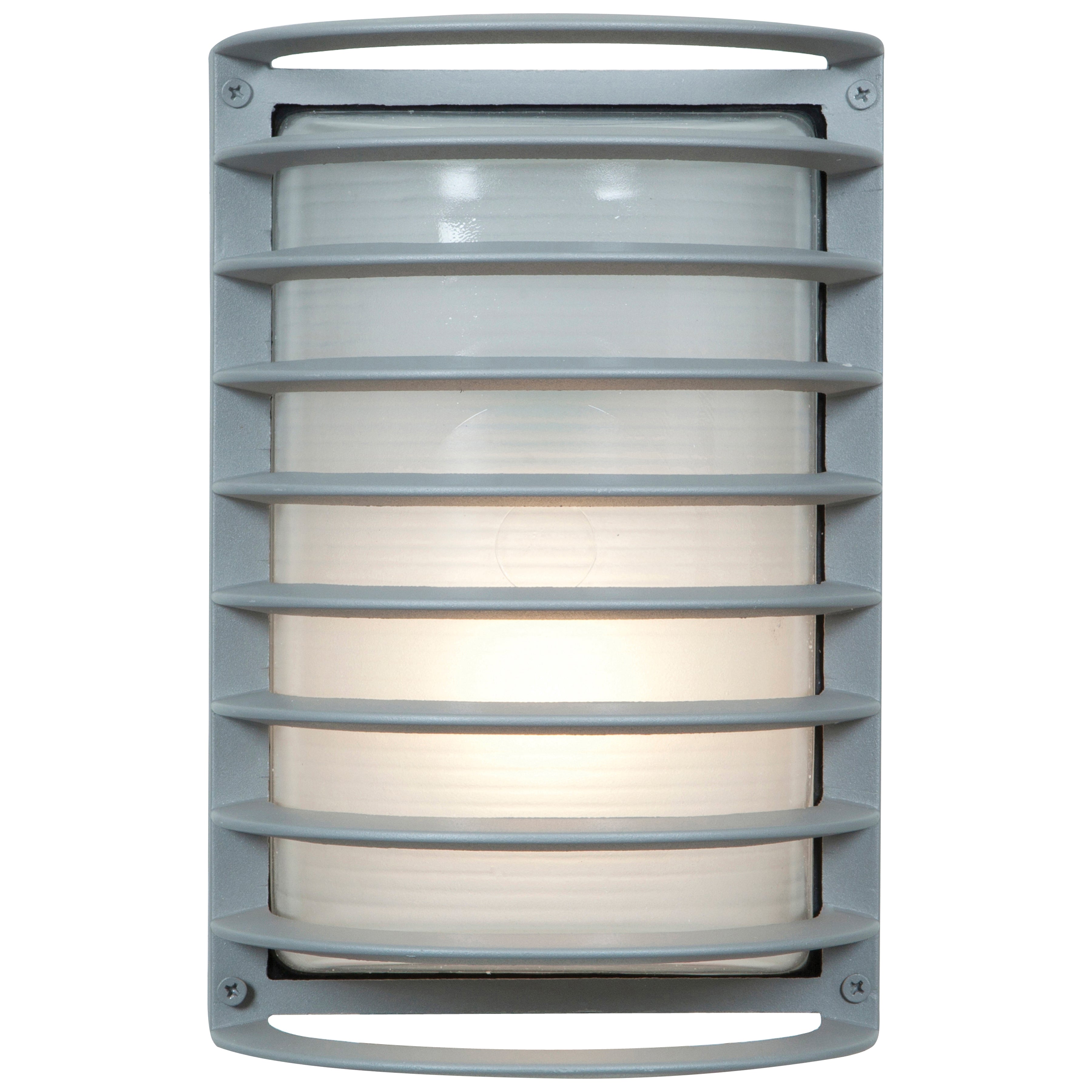 Bermuda 1 Light Outdoor Wall Mount, Satin (20265MG)