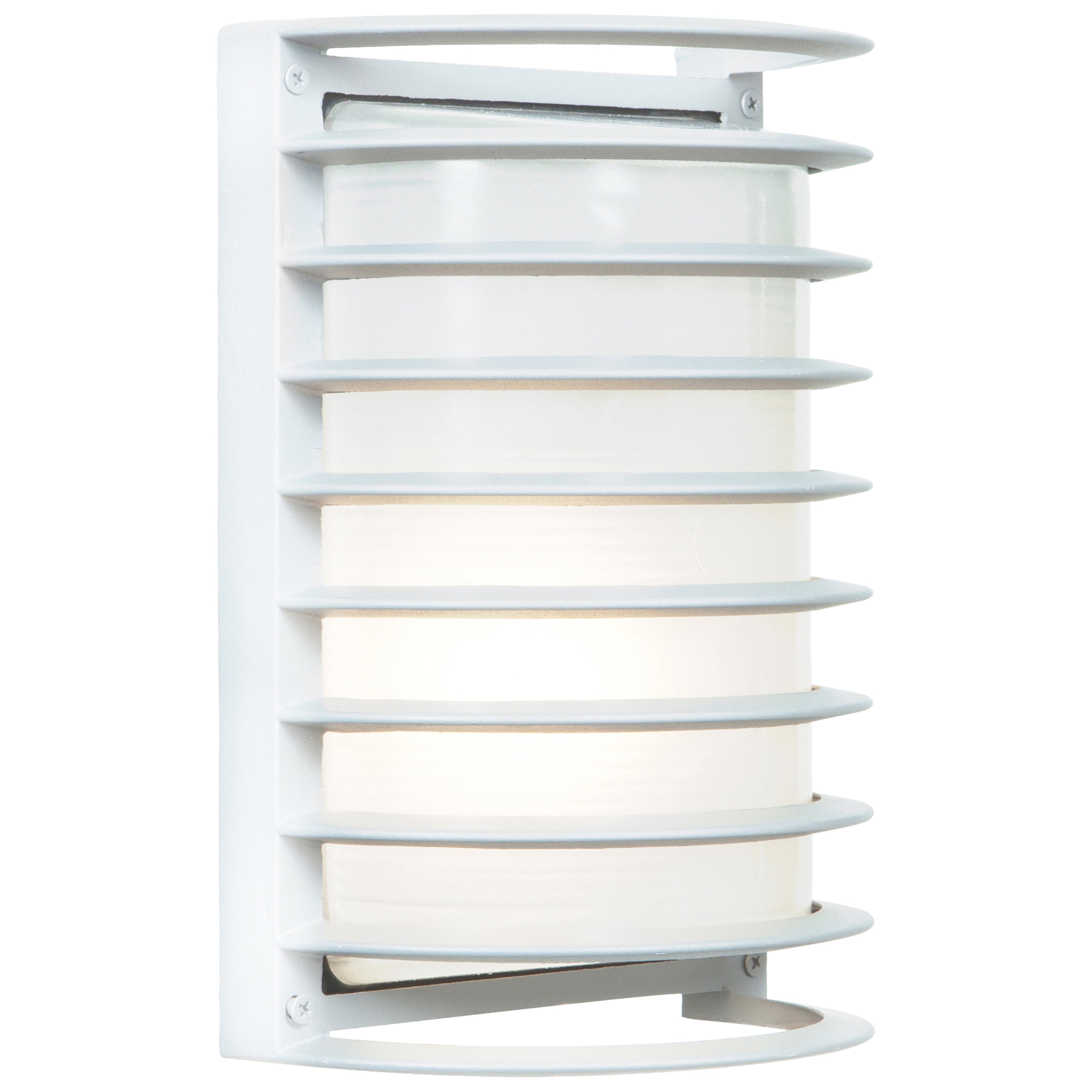 Bermuda 1 Light Outdoor Wall Mount, White (20265MG)