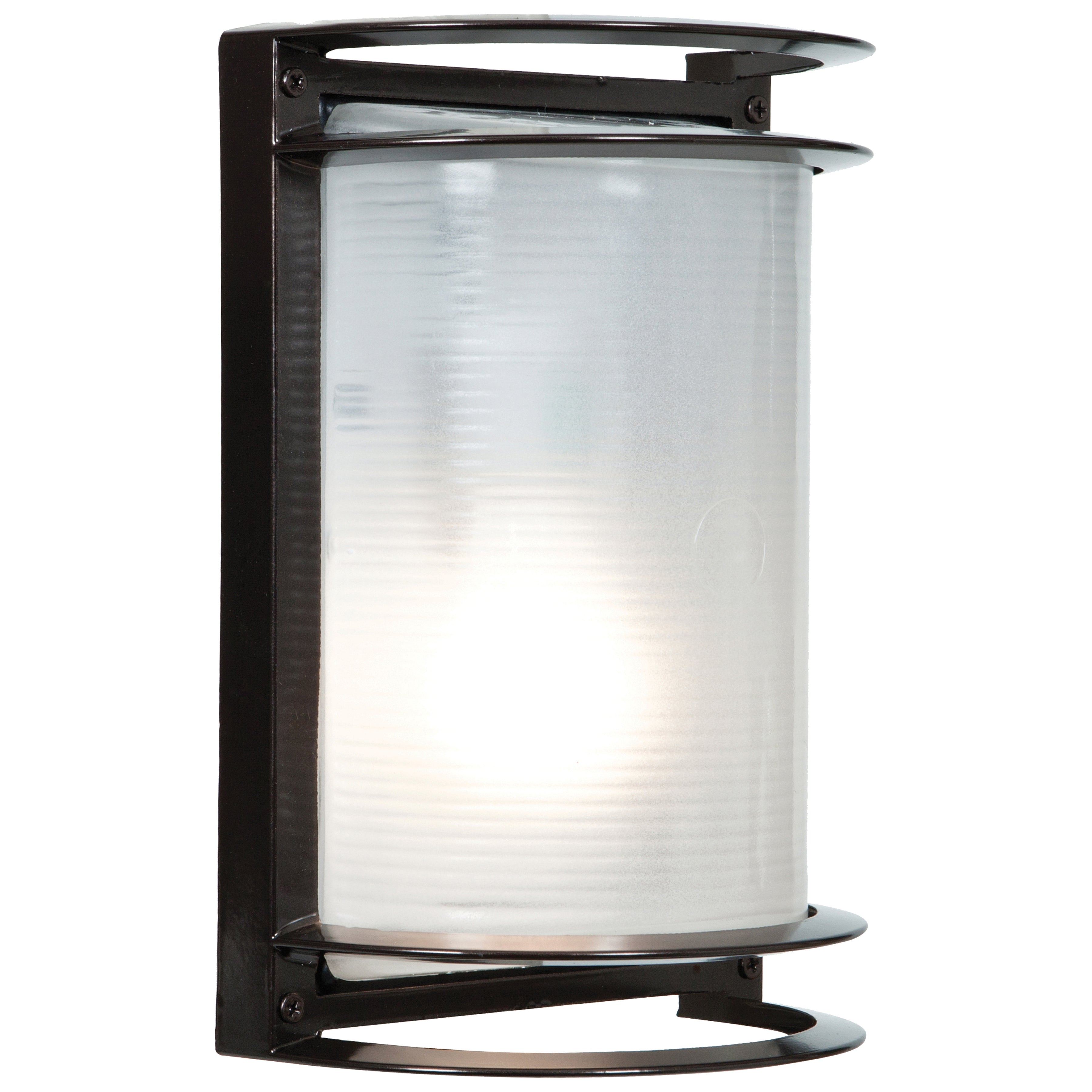 Nevis 1 Light Outdoor LED Wall Mount, Bronze (20267LEDDMGLP)