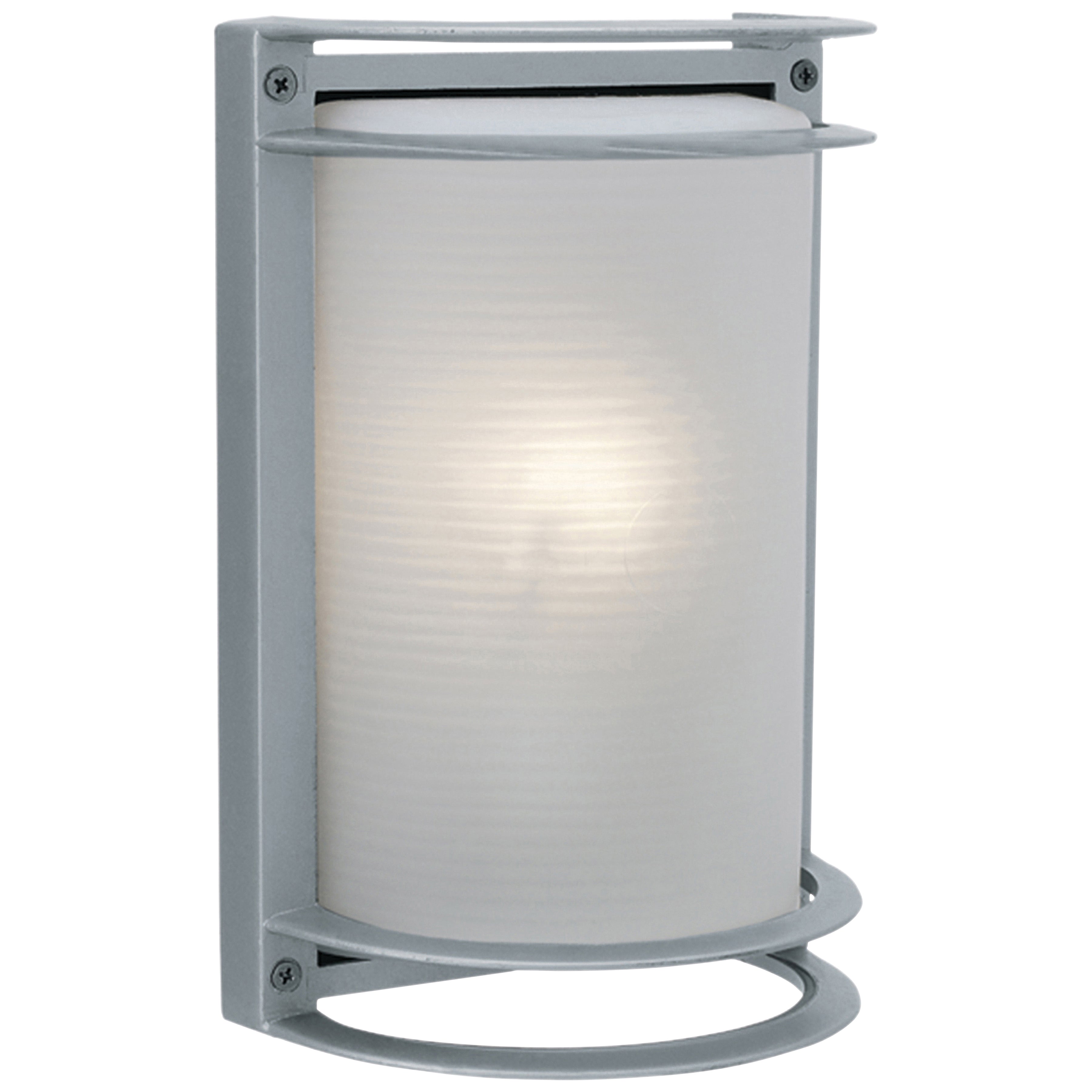 Nevis 1 Light Outdoor LED Wall Mount, Satin (20267LEDDMGLP)