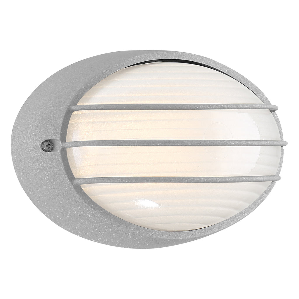 Cabo Outdoor LED Bulkhead, Satin
