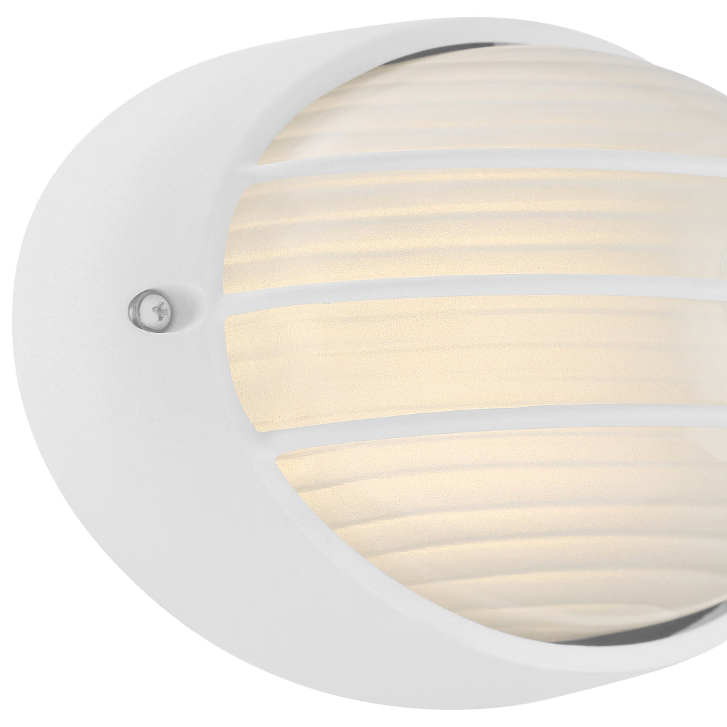 Cabo Outdoor LED Bulkhead, White