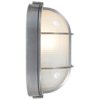 Nauticus Dual Mount 1 Light Outdoor Bulkhead, Satin / 11" / 100W