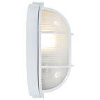 Nauticus Dual Mount 1 Light Outdoor LED Bulkhead, White / 11"