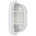 Nauticus Dual Mount 1 Light Outdoor LED Bulkhead, White / 11"