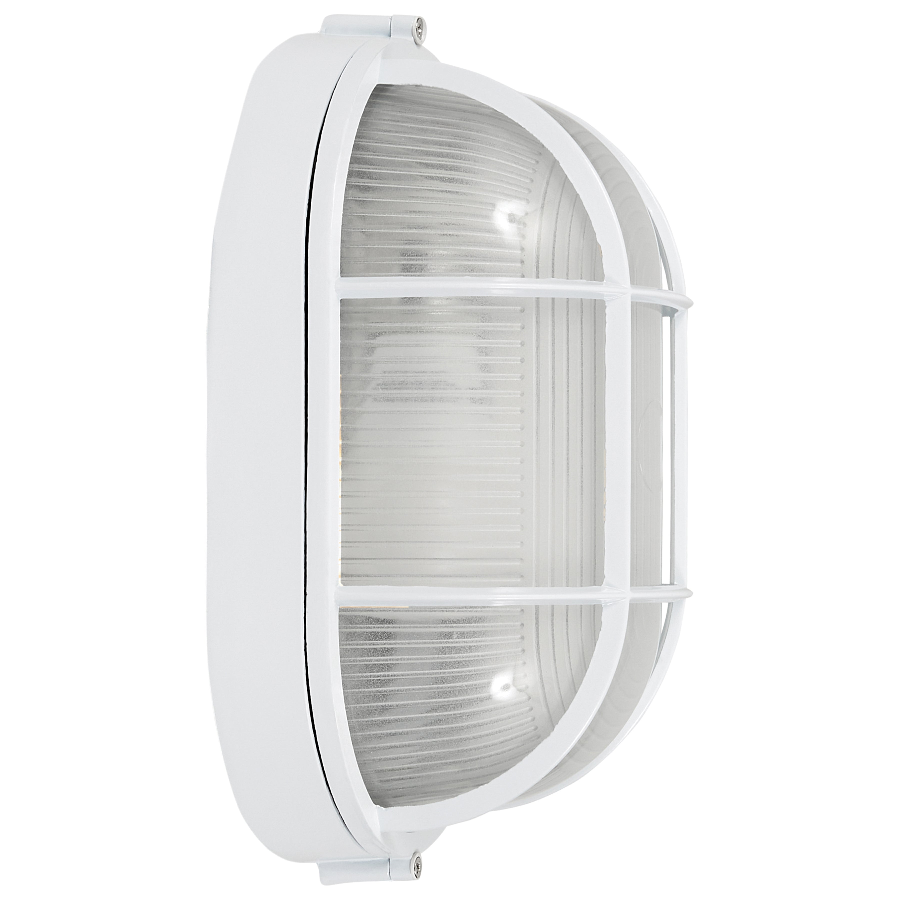 Nauticus Dual Mount 1 Light Outdoor LED Bulkhead, White / 11"