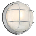 Nauticus Round Dual Mount 1 Light Outdoor LED Bulkhead, Satin (20294LEDDLP)