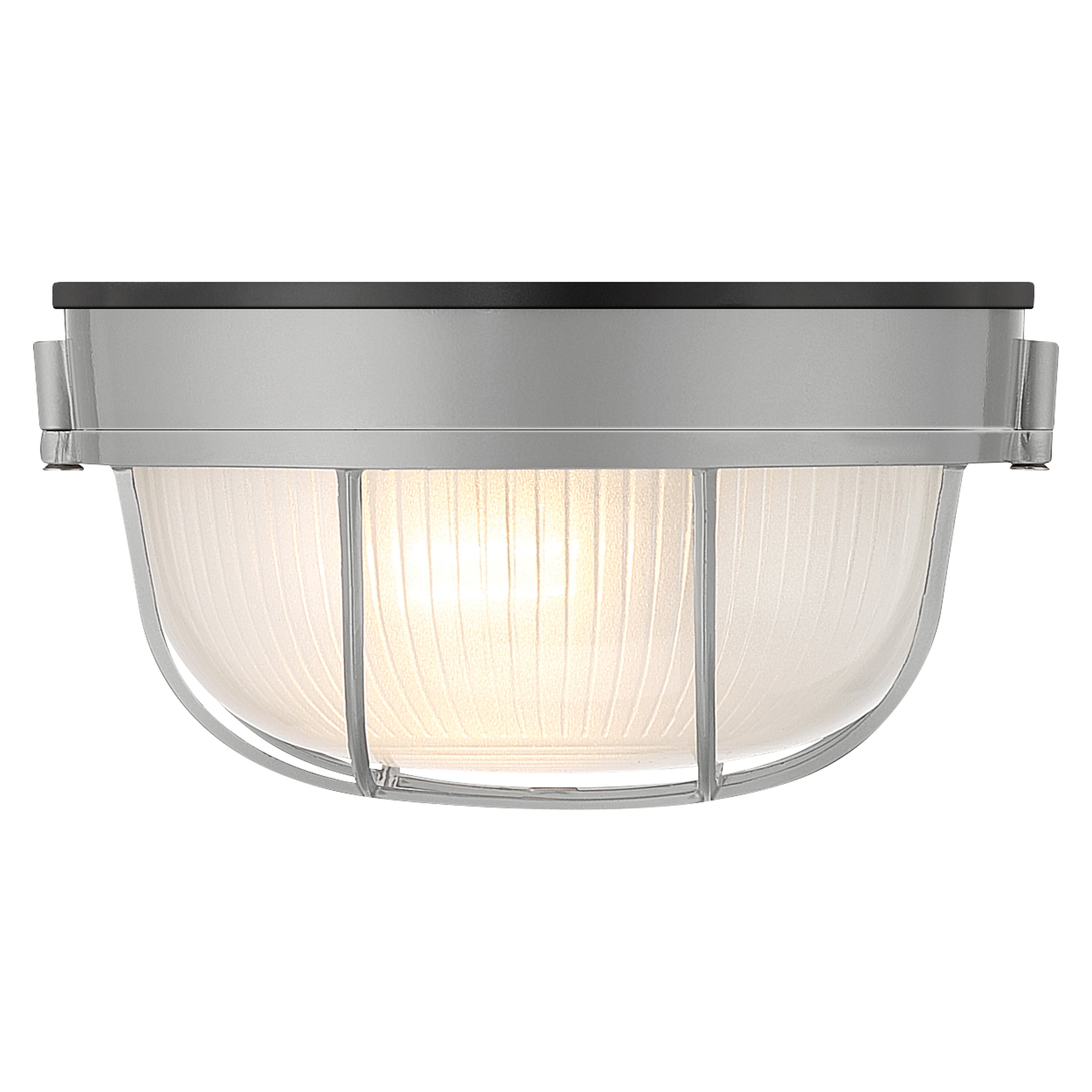 Nauticus Round Dual Mount 1 Light Outdoor LED Bulkhead, Satin (20294LEDDLP)
