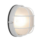 Nauticus Round Dual Mount 1 Light Outdoor LED Bulkhead, White (20294LEDDLP)