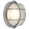 Nauticus Round Dual Mount 1 Light Outdoor LED Bulkhead, Satin (20296LEDDLP)