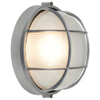 Nauticus Round Dual Mount 1 Light Outdoor LED Bulkhead, Satin (20296LEDDLP)