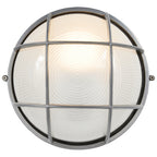 Nauticus Round Dual Mount 1 Light Outdoor LED Bulkhead, Satin (20296LEDDLP)