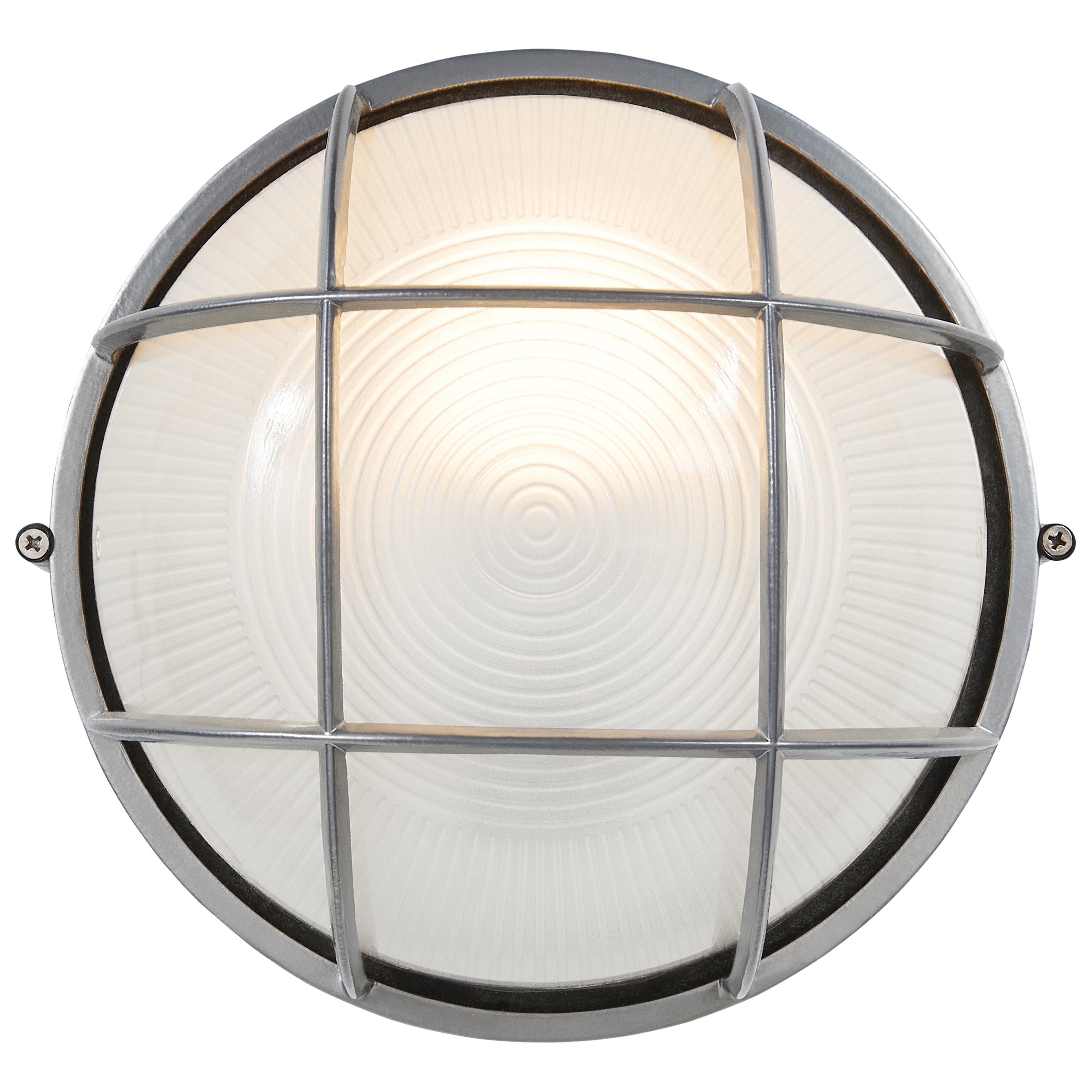Nauticus Round Dual Mount 1 Light Outdoor LED Bulkhead, Satin (20296LEDDLP)