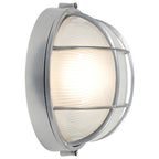Nauticus Round Dual Mount 1 Light Outdoor LED Bulkhead, Satin (20296LEDDLP)