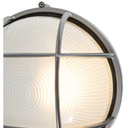 Nauticus Round Dual Mount 1 Light Outdoor LED Bulkhead, Satin (20296LEDDLP)