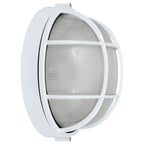 Nauticus Round Dual Mount 1 Light Outdoor LED Bulkhead, White (20296LEDDLP)