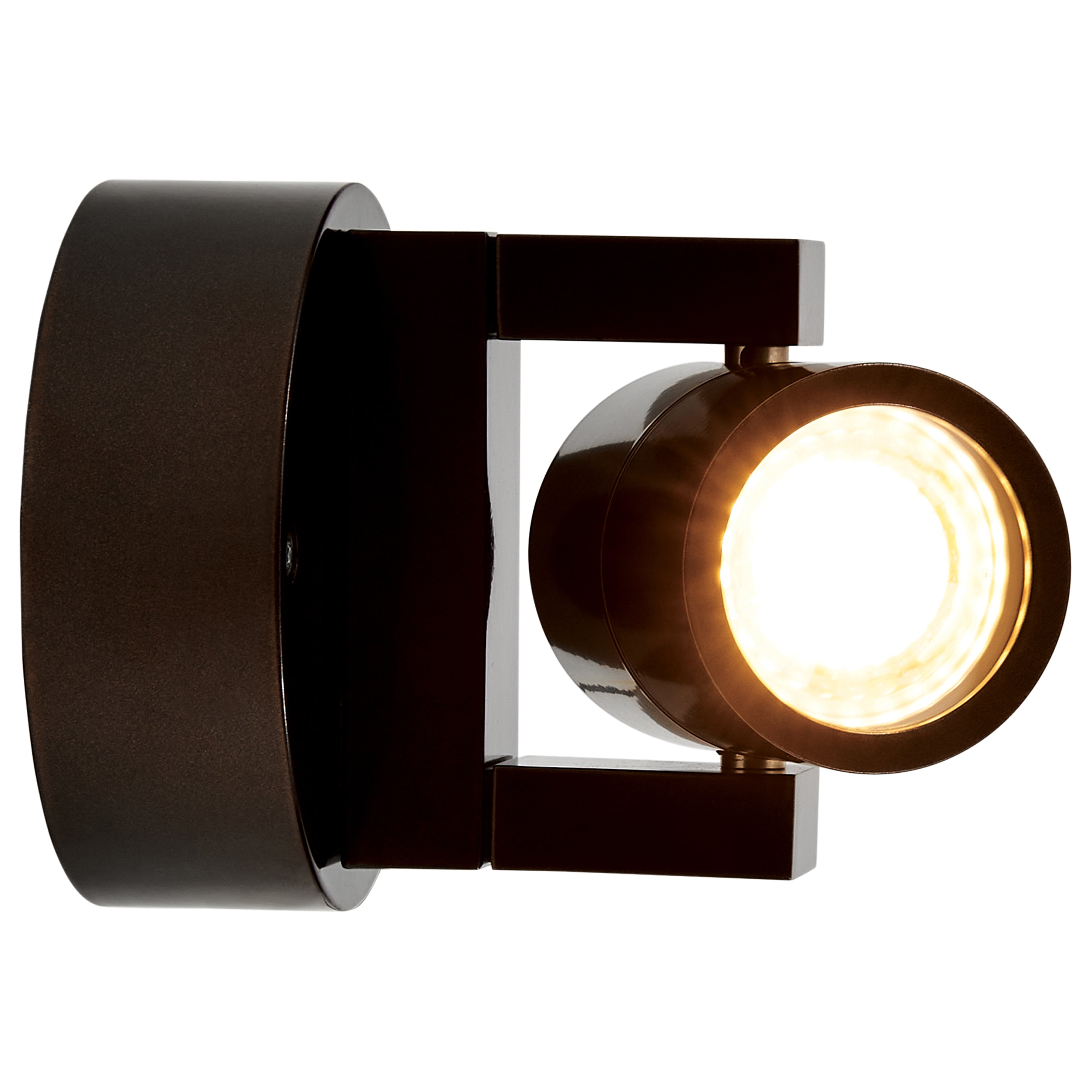 KO Outdoor Adjustable LED Spotlight, Bronze