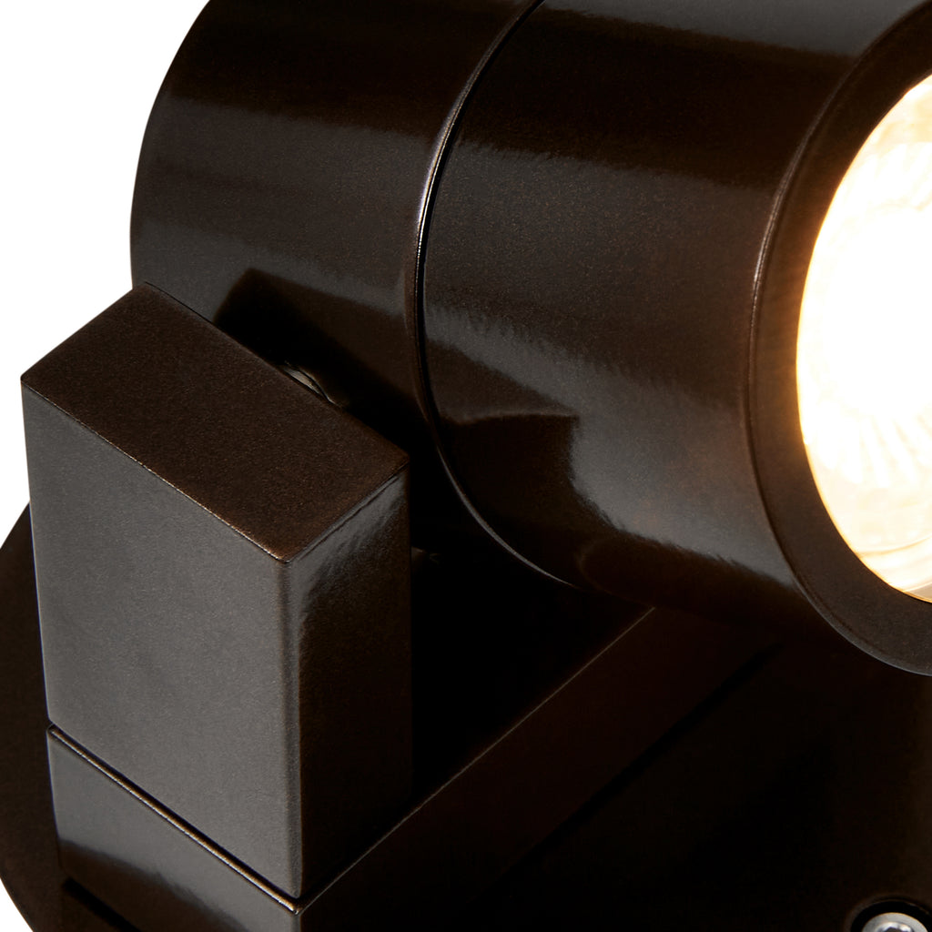 KO Outdoor Adjustable LED Spotlight, Bronze