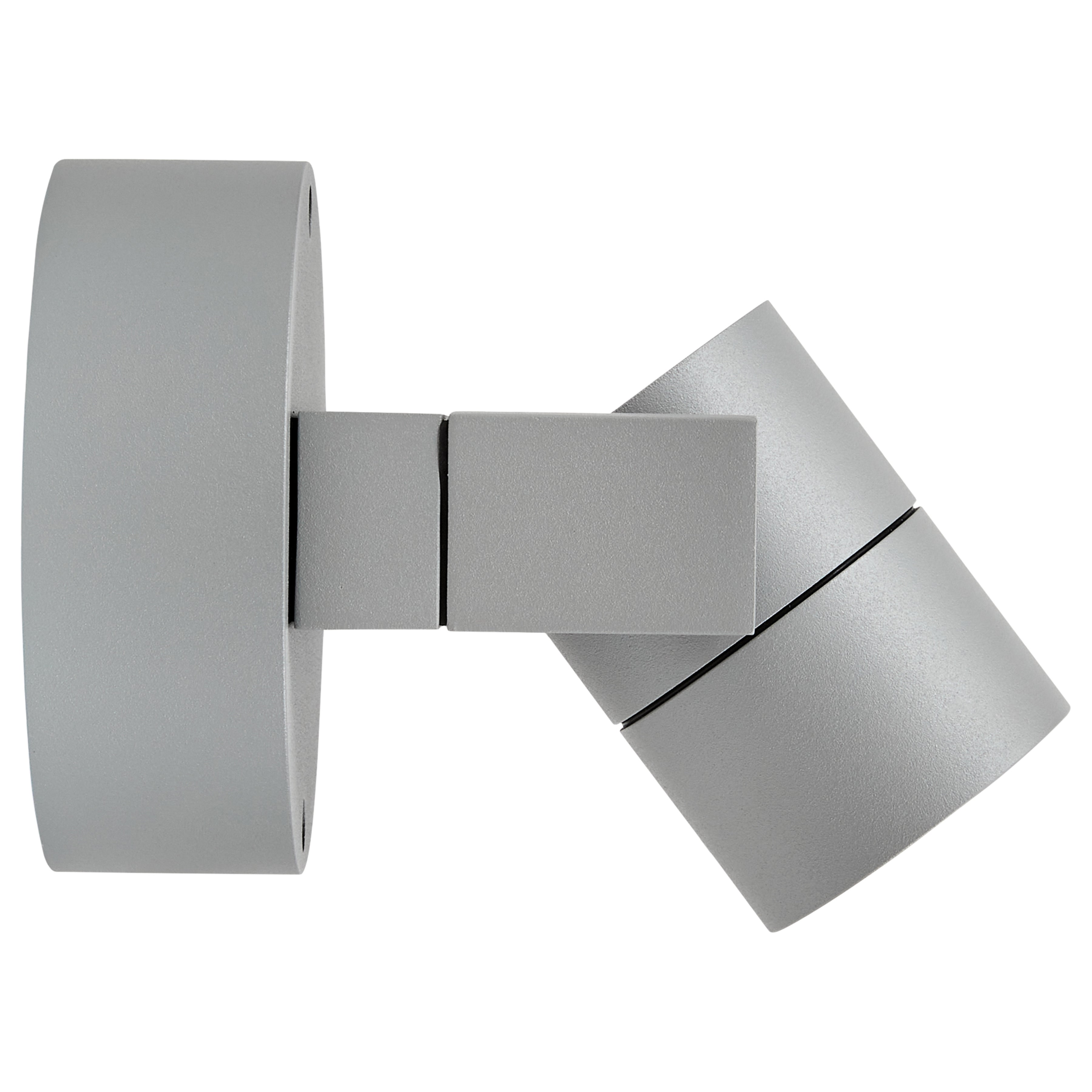 KO Outdoor Adjustable LED Spotlight, Satin