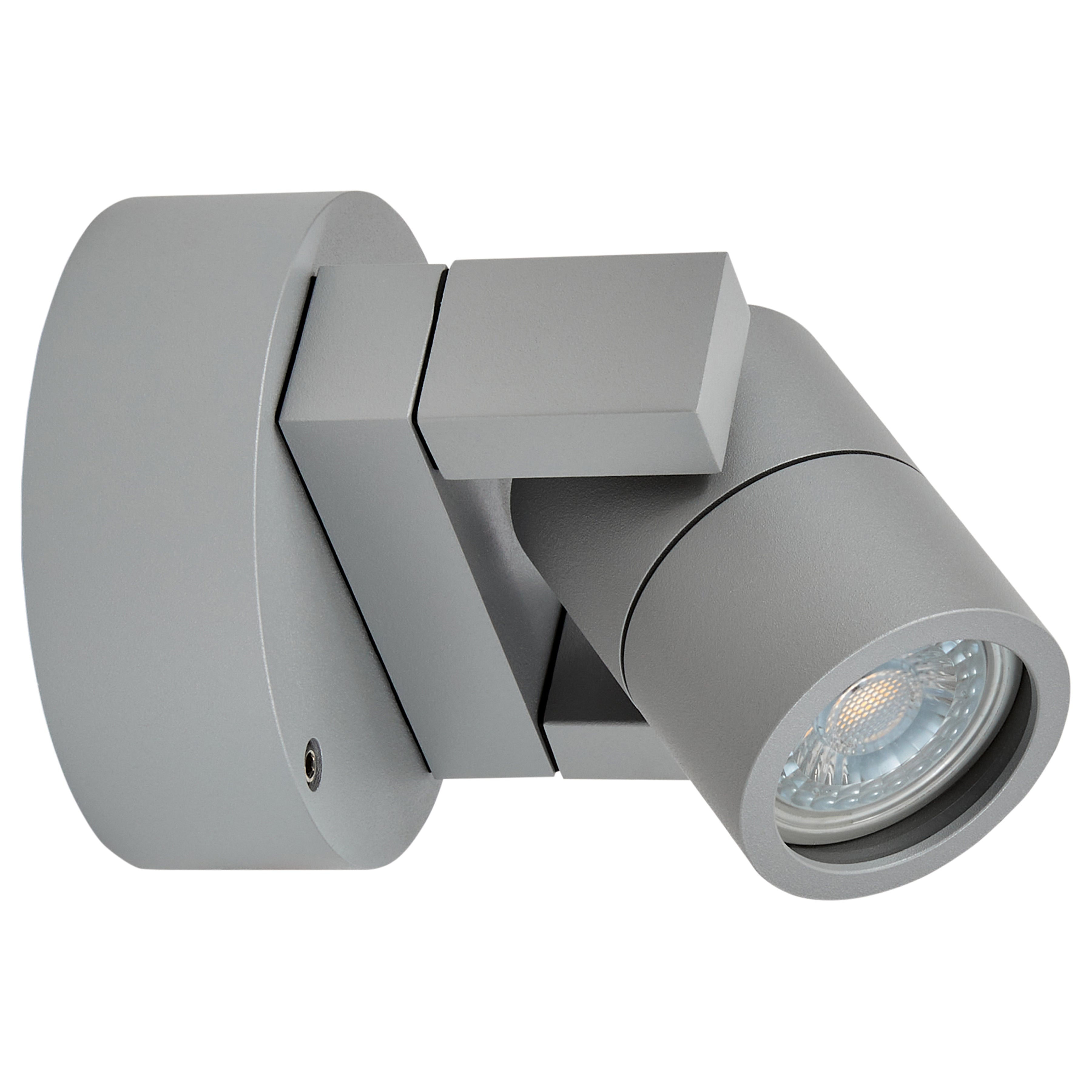 KO Outdoor Adjustable LED Spotlight, Satin