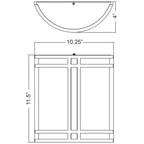 Access Lighting Artemis 2 Light Outdoor Wall Mount, Bronze, image 4