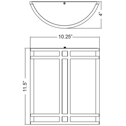 Access Lighting Artemis 2 Light Outdoor Wall Mount, Satin, image 2