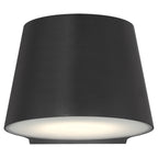 Ry Bi-Directional Outdoor LED Wall Mount, Black