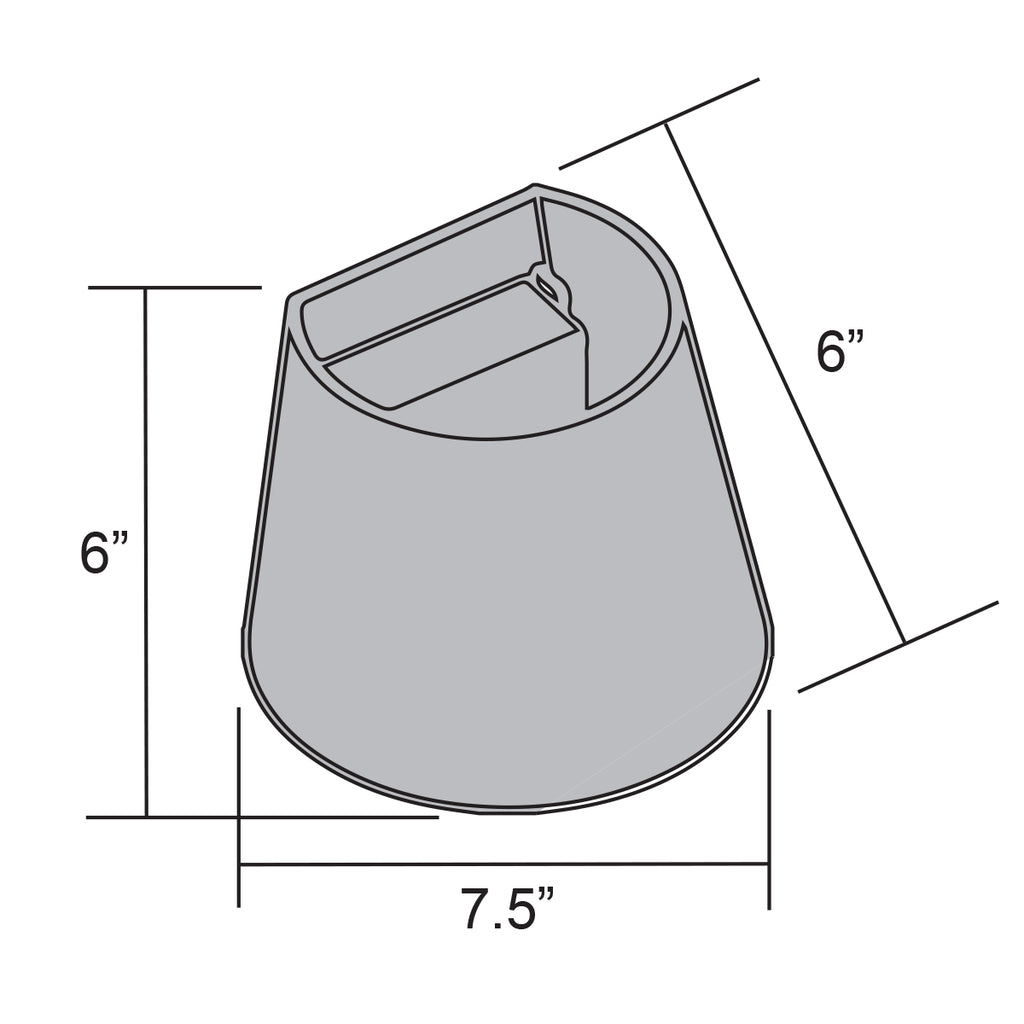 Access Lighting Cone Bi-Directional Outdoor LED Wall Mount, White, image 7