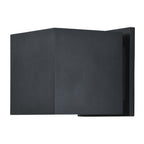 Access Lighting Square Bi-Directional Outdoor LED Wall Mount, Black