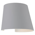 Cone Bi-Directional Outdoor LED Wall Mount, Satin