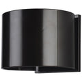 Curve Bi-Directional Outdoor LED Wall Mount, Bronze