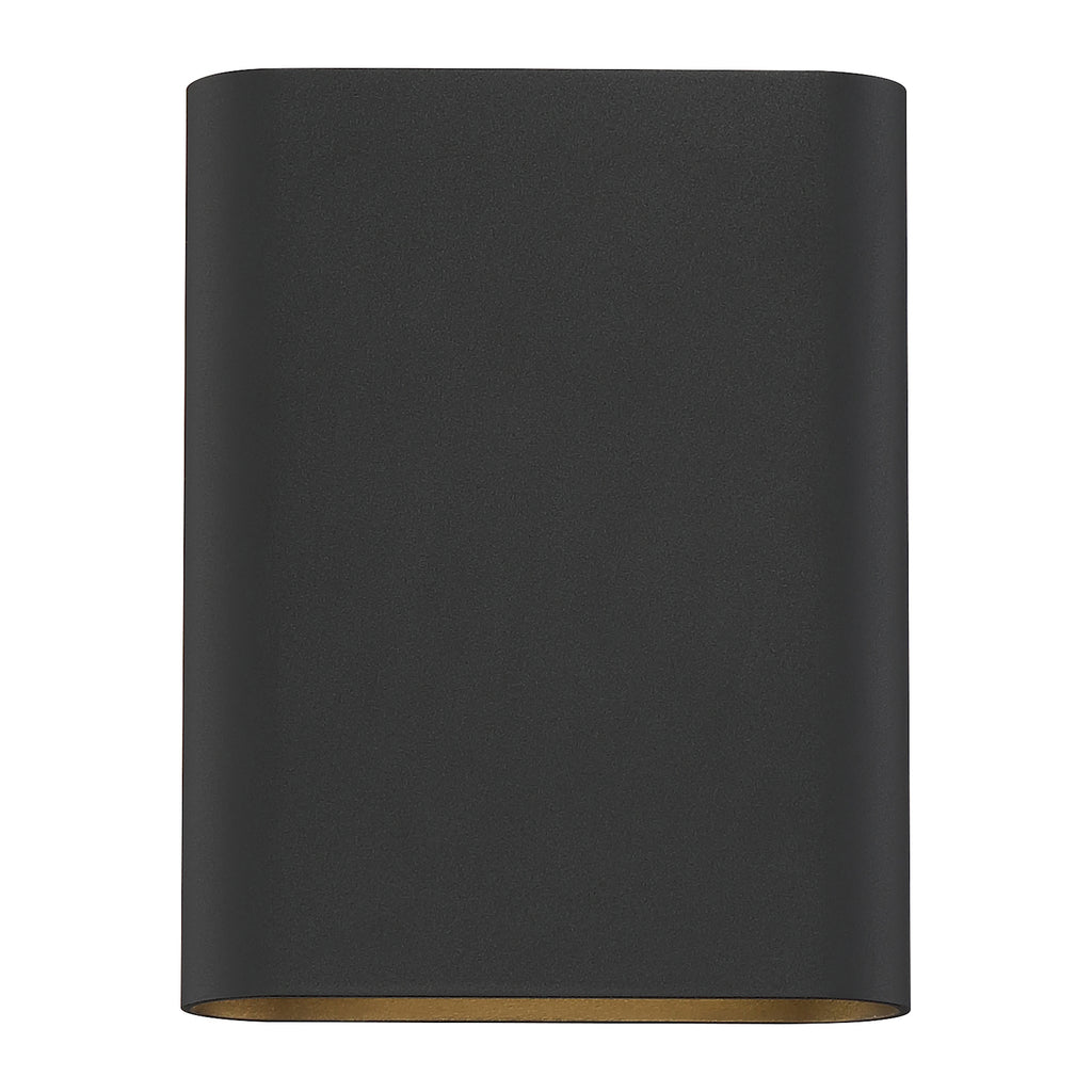 Lux LED Wall Sconce, Black
