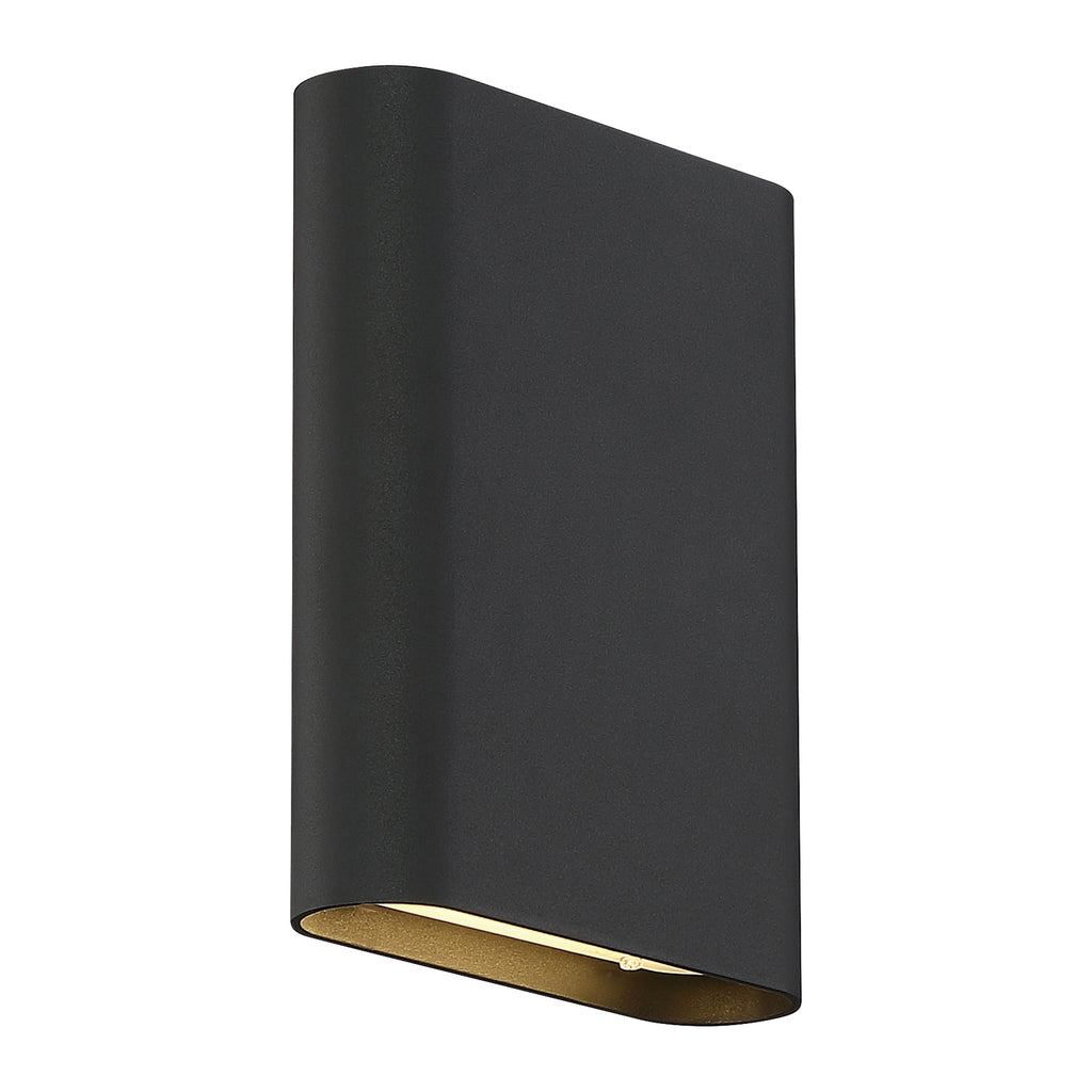 Lux LED Wall Sconce, Black