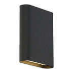 Lux LED Wall Sconce, Black