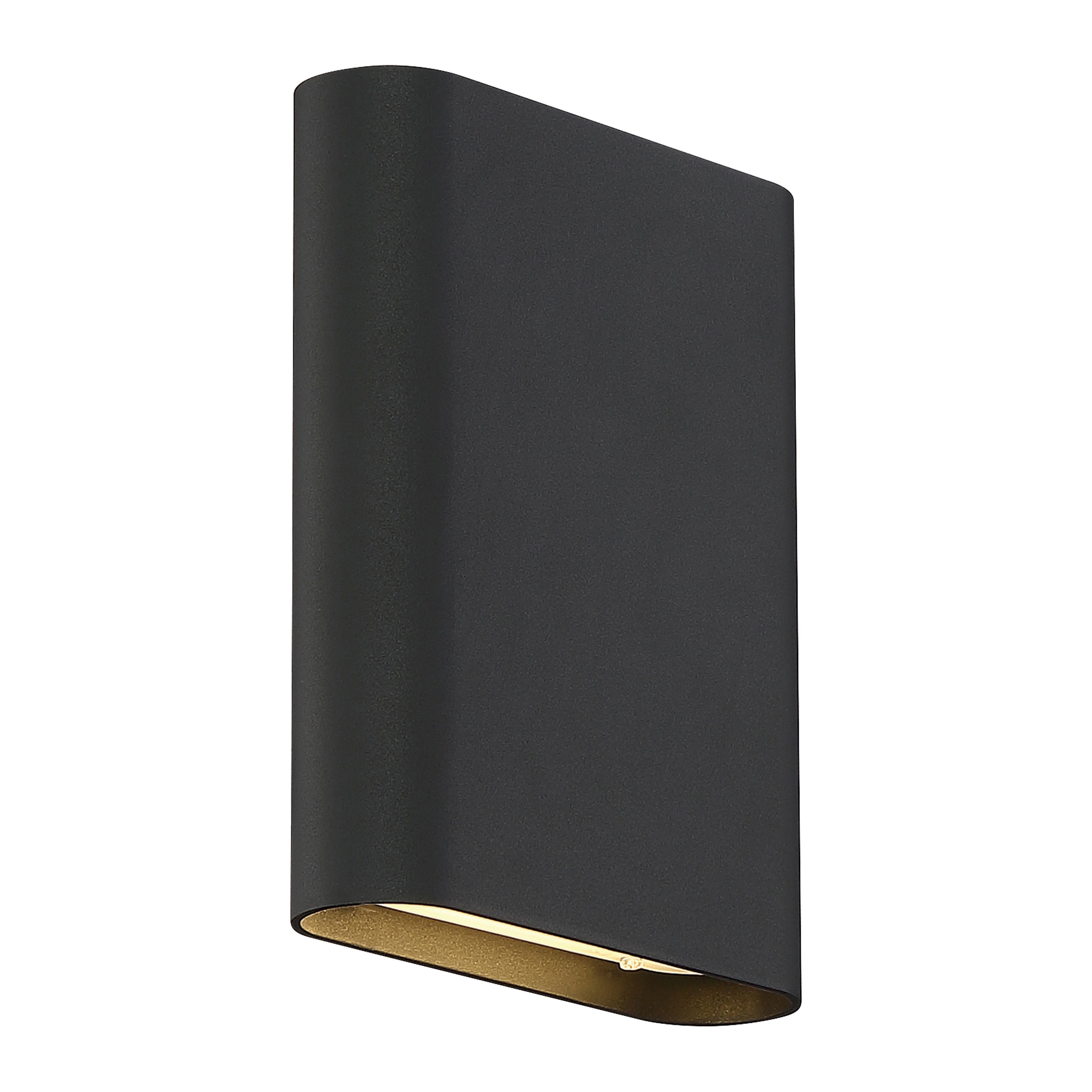 Lux LED Wall Sconce, Black