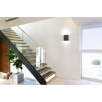 Access Lighting Lux Dual Voltage LED Wall Sconce, Black (20408LEDD), image 7