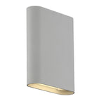 Lux Dual Voltage LED Wall Sconce, Satin (20408LEDD)