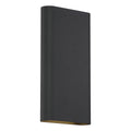 Lux Dual Voltage LED Wall Sconce, Black (20409LEDD)