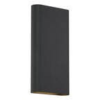 Lux Dual Voltage LED Wall Sconce, Black (20409LEDD)