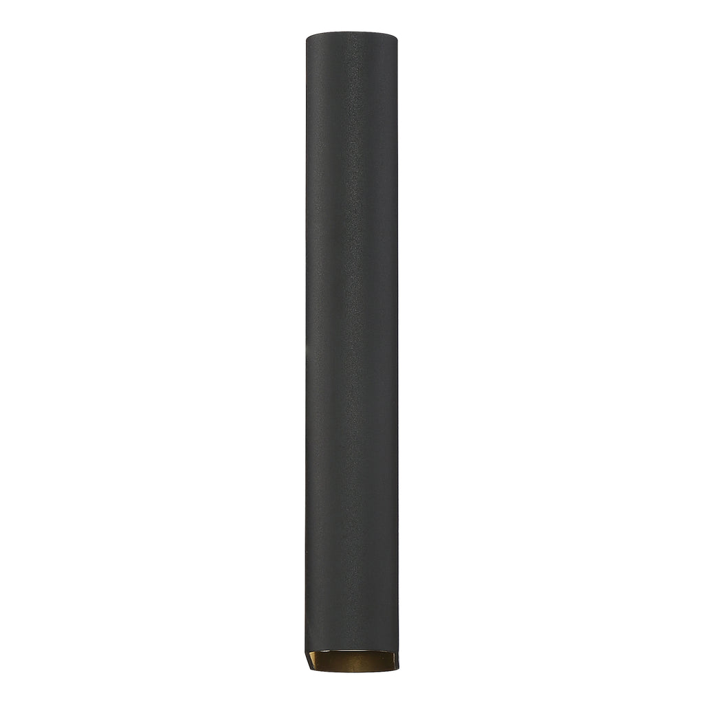 Lux Dual Voltage LED Wall Sconce, Black (20409LEDD)