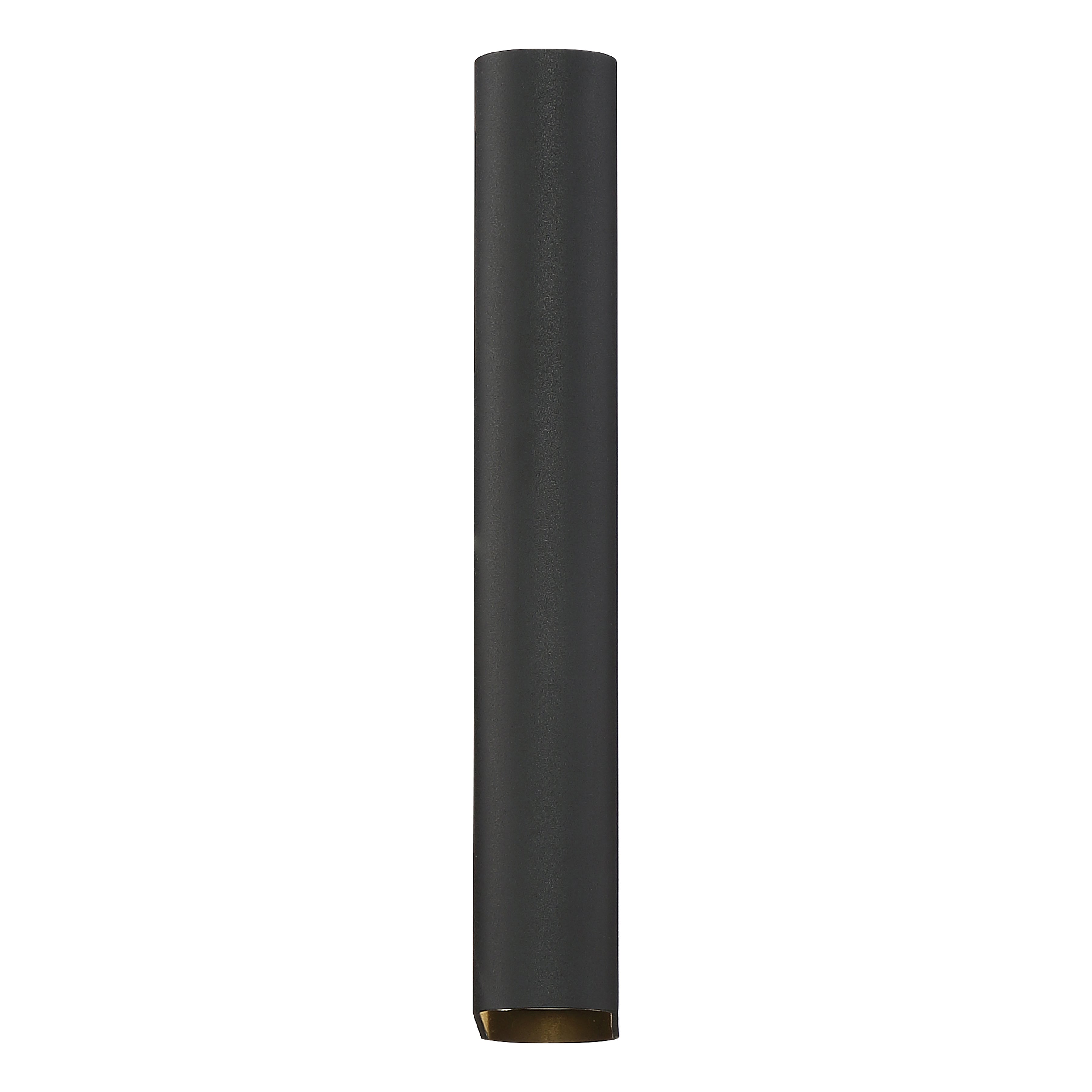 Lux Dual Voltage LED Wall Sconce, Black (20409LEDD)
